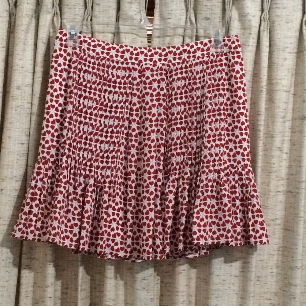 Rebecca Minkoff Cassia Printed Pleated Mini Skirt
